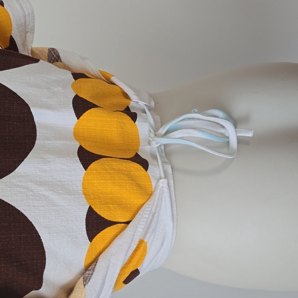 Vintage Refashioned Wrap Top (M) ♻️🧵 - Picture 6 of 8